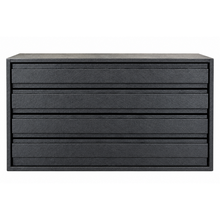 Silverware storage chest – 4 drawers - Wooden chest for silver cutlery